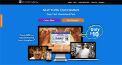 Desktop Screenshot of nyfoodhandlers.com